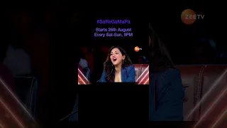 SaReGaMaPa - New Season - Starts 26th August - Sat-Sun 9 PM - Zee Tv  #SaReGaMaPa #shorts