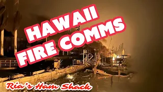 Where's ham radio in the Hawaii wildfires?