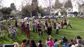 Thrill The World - Santa Cruz CA - Oct 24th 2015 - Thriller Dance!!