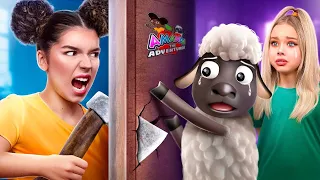 ¡Amanda la Aventurera y Wooly en la Vida Real! Estoy Atrapado en el Juego de Computadora