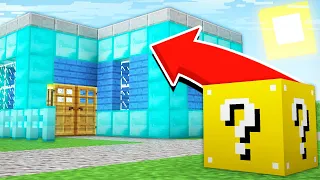 ЭТОТ ЛАКИ БЛОК ИЗМЕНИЛ МОЮ ЖИЗНЬ В МАЙНКРАФТ 100% троллинг ловушка minecraft