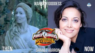 Power Rangers operation overdrive Cast then and now