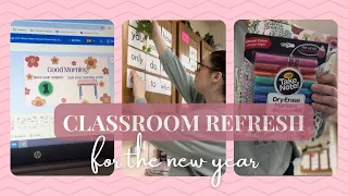 Classroom Refresh! || FIRST YEAR TEACHER