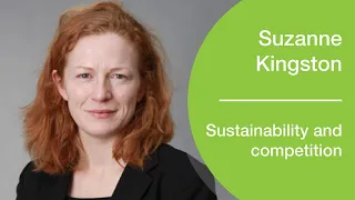 Suzanne Kingston and the reconciliation of the competition and environmental policies in the EU