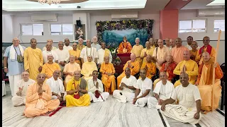 Opening Session: GBC - ISKCON India Leaders Meeting (26 October) at GBC Mid-Term Meetings 2023