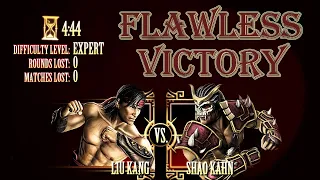 ЧИСТАЯ ПОБЕДА/ ЛЮ КАНГ VS ШАО КАН/ ЭКСПЕРТ/ МОРТАЛ КОМБАТ 9/ FLAWLESS VICTORY/ LIU KANG VS SHAO KAHN