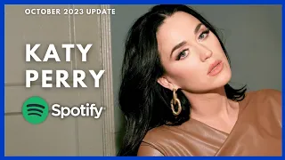 Top 50 Katy Perry Most Streamed Songs On Spotify (October 2023 Update)