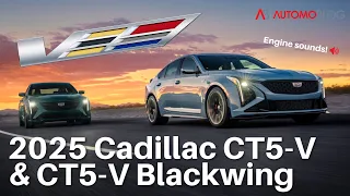 2025 Cadillac CT5-V & CT5-V Blackwing: Updated Styling, New Tech, and More!