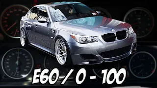 BMW 5 Series E60 (0-100 KM/H) (0-60 MPH) ACCELERATION BATTLE