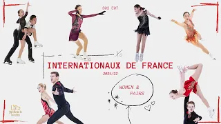 S02 E07: Internationaux de France 2021/22 - Women & Pairs (Щербакова, 樋口新葉, Бойкова и Козловский)