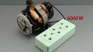 Make Free Energy Generator 226v 6000w from a Mixer