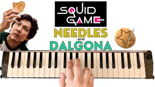 SQUİD GAME - Needles and Dalgona || Melodica Tutorial - Not Pianika