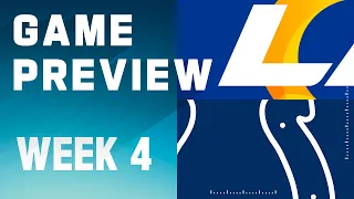 Los Angeles Rams vs. Indianapolis Colts | 2023 Week 4 Game Preview