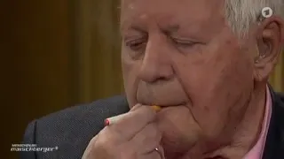 Helmut Schmidt hat gar keinen Bock auf Vapen