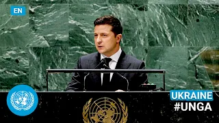 🇺🇦 Ukraine - President Addresses United Nations General Debate, 76th Session (English) | #UNGA