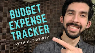 How to Use Budget Expense Tracker | Including Net Worth | Google Sheets
