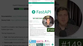 FastAPI #Python