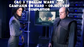 C&C 3 Tiberium Wars - GDI Campaign On Hard  bonus objectives [2020]