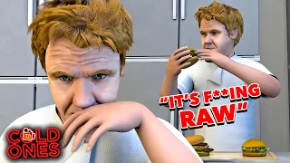 Gordon Ramsay Reviews McDonalds | Cold Ones Animated