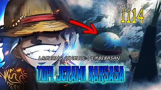 OP 1114 - TOPI JERAMI RAKSASA YG DISIMPAN DI MARIEJOA JADI KUNCI SEMUANYA!!  JOY BOY PERWUJUDAN NIKA