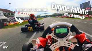 My Engine FAILED After 5 Minutes!😨 - karting vlog at Berghem