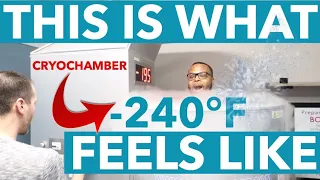 Spine Surgeon Tries -240°F Cryotherapy For the First Time...Here's How it Went!