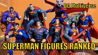 DC Multiverse | Superman Figures Ranked | McFarlane Toys | Team Review and Rankings | DC Comics