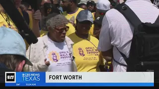Opal Lee takes her Walk For Freedom in Fort Worth this Juneteenth