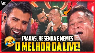 LIVE do GUSTTAVO LIMA e LEONARDO CABARÉ 2 - SAIBA TUDO QUE ROLOU (Melhores Momentos, memes, musicas)