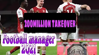 Welcome to the Emirates|Football manager 2021 mobile Arsenal Career mode Episode 1