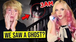 Our TERRIFYING Night at HAUNTED MISSION INN HOTEL...(*we saw a ghost?*)