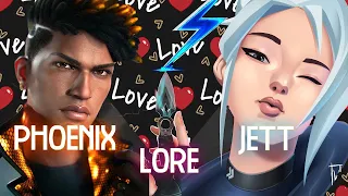 JETT AND PHOENIX LORE | BACKGROUND STORY | VALORANT