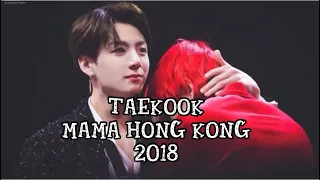 TAEKOOK MAMA HK 2018 SPEECH..