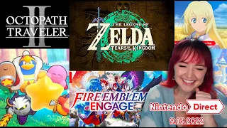 Latest Nintendo Direct FULL Reaction! (09.13.22)