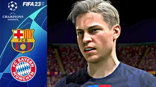 Barcelona vs Bayern Munich | Champions League 22/23 Group Stage Match FIFA 23 PS5 Gameplay