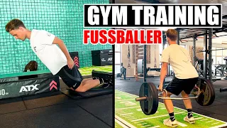 EXPLOSIV KRAFT TRAINING - GYM TRAINING FÜR FUSSBALLER