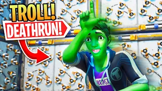 The PRO ONLY Troll Deathrun! (Fortnite Creative Mode)