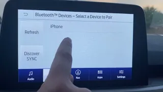 How to pair a Bluetooth device to a 2021 Ford Escape