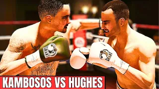 George Kambosos Jr vs Maxi Hughes FULL FIGHT - Fight Night Champion AI Simulation