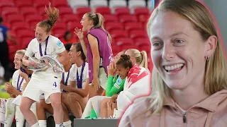 Keira Walsh on life at Barça & DREAMS of retaining the EURO trophy 💭🏆 | ITV Sport