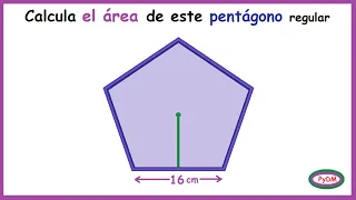 Área de un Pentágono SIN apotema