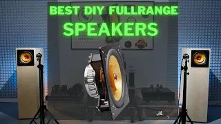 Build Your Own Awesome 8" DIY Full Range Speakers With Incredible Sound!