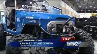 Specialty cars, new vehicles on display at KC auto show