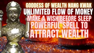 MONEY KEEPS FLOWING! | Change Luck, Receive Great Wealth | Goddess of Wealth | Listen to sleep