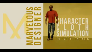 Marvelous Designer Character Cloth Simulation to UE5 - iclone