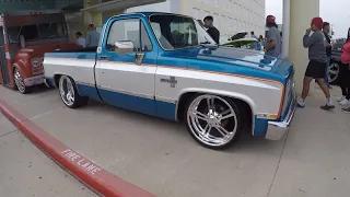 Custom Bagged Chevy C10 Square Body’s  - Spring Break Jam 2024