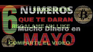 NUMEROS QUE MAS SALEN EN EL MES DE MAYO 2022