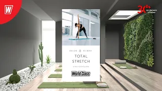 TOTAL STRETCH с Анной Кузнецовой | 15 августа 2023 | Онлайн-тренировки World Class