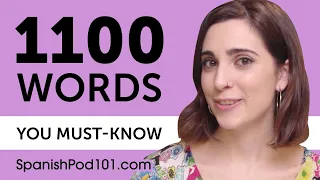 1100 Words Every Spanish Beginner Must Know