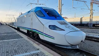 High-speed train Afrosiyob | Samarkand - Tashkent